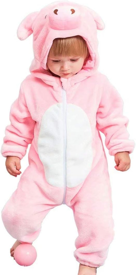 Baby Animal Costumes Unisex Toddler Onesie Pajamas Halloween Dress up Romper