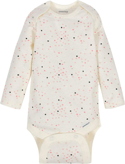 Brand Baby-Girls 6-Pack Long Sleeve Bodysuits